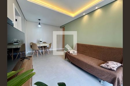 Sala de apartamento para alugar com 1 quarto, 49m² em Centro, Florianópolis