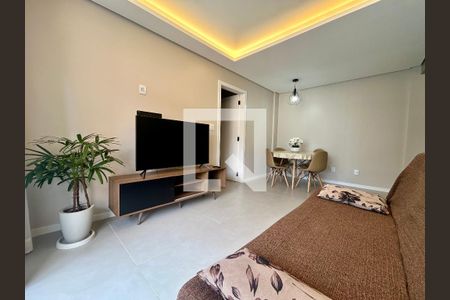 Sala de apartamento para alugar com 1 quarto, 49m² em Centro, Florianópolis