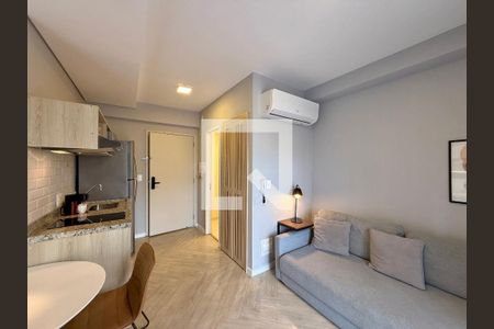 Sala de apartamento à venda com 1 quarto, 44m² em Jardim das Acacias, São Paulo