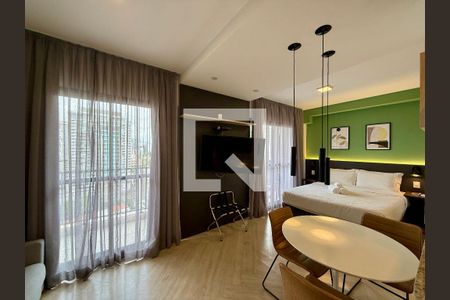 Sala de apartamento à venda com 1 quarto, 44m² em Jardim das Acacias, São Paulo