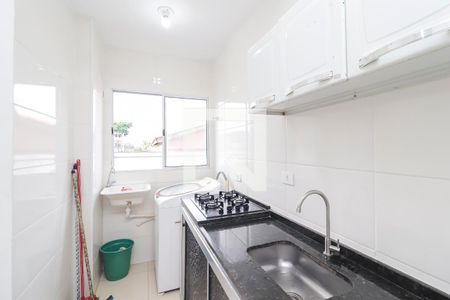 Sala/Cozinha de apartamento para alugar com 2 quartos, 36m² em Cidade São Miguel, São Paulo