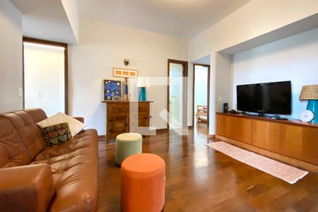 Sala de Estar de apartamento à venda com 4 quartos, 140m² em Serra, Belo Horizonte