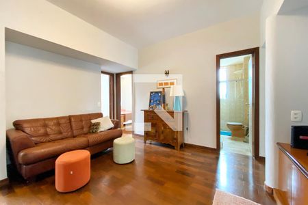 Sala de Estar de apartamento à venda com 4 quartos, 140m² em Serra, Belo Horizonte