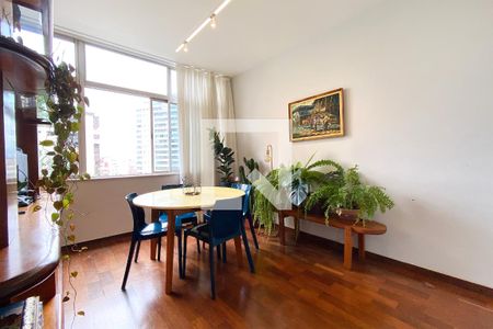 Sala de Jantar de apartamento à venda com 4 quartos, 140m² em Serra, Belo Horizonte
