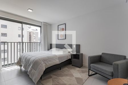 Sala/Quarto de kitnet/studio para alugar com 1 quarto, 30m² em Auxiliadora, Porto Alegre