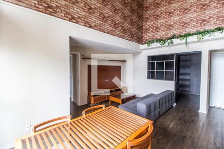 Sala de apartamento à venda com 3 quartos, 106m² em Residencial Tambore Iii, Santana de Parnaíba