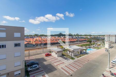 Vista da Sala/Quarto de apartamento à venda com 1 quarto, 24m² em Hípica, Porto Alegre