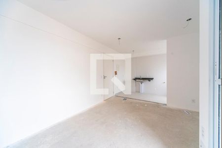 Sala de apartamento à venda com 2 quartos, 48m² em Campestre, Santo André