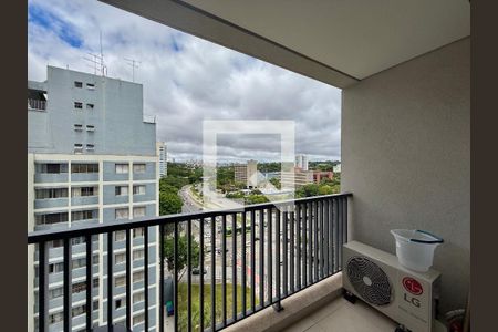 Sacada  de kitnet/studio para alugar com 1 quarto, 22m² em Jardim das Acacias, São Paulo