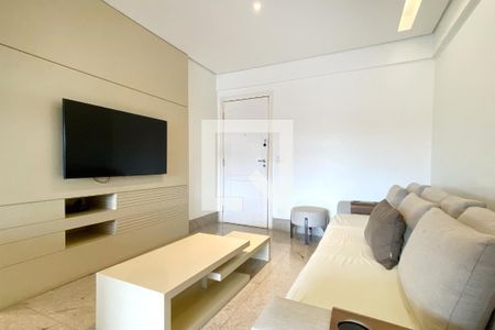 Sala de apartamento à venda com 3 quartos, 114m² em Nova Suíça, Belo Horizonte