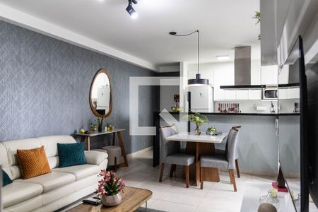 Sala de apartamento à venda com 3 quartos, 79m² em Nova Suíça, Belo Horizonte