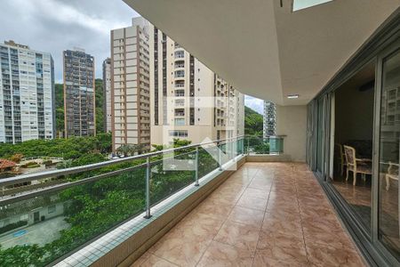 varanda de apartamento para alugar com 4 quartos, 250m² em Centro, Guarujá