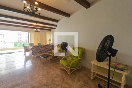 Sala de apartamento para alugar com 4 quartos, 250m² em Centro, Guarujá