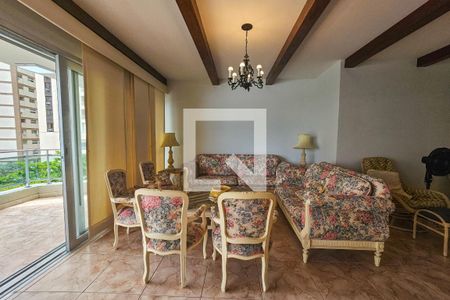 Sala de apartamento para alugar com 4 quartos, 250m² em Centro, Guarujá