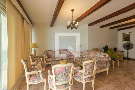 Sala de apartamento para alugar com 4 quartos, 250m² em Centro, Guarujá