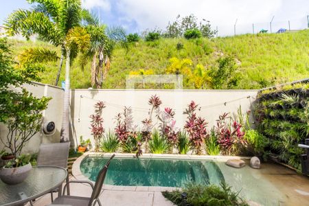Vista da Sala de casa de condomínio para alugar com 3 quartos, 210m² em Tamboré, Santana de Parnaíba
