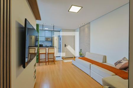 Sala de apartamento à venda com 3 quartos, 72m² em Castelo, Belo Horizonte