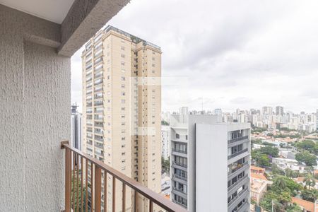 Varanda de kitnet/studio para alugar com 1 quarto, 25m² em Vila Olímpia, São Paulo