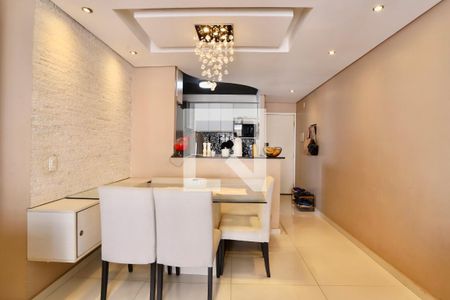 Sala de Jantar de apartamento à venda com 3 quartos, 76m² em Vila Invernada, São Paulo