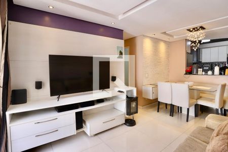 Sala de apartamento à venda com 3 quartos, 76m² em Vila Invernada, São Paulo