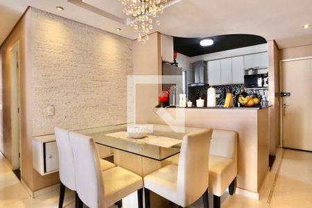 Sala de Jantar de apartamento à venda com 3 quartos, 76m² em Vila Invernada, São Paulo