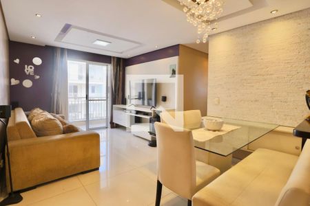 Sala de apartamento à venda com 3 quartos, 76m² em Vila Invernada, São Paulo