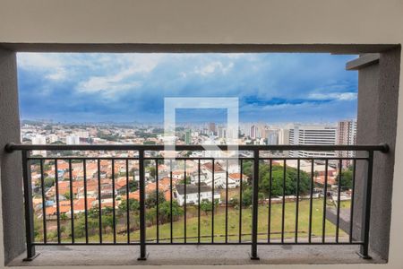 Vista da Sacada da Sala /cozinha de apartamento para alugar com 2 quartos, 55m² em Bonfim, Campinas