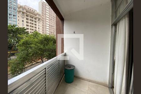 Varanda de apartamento à venda com 1 quarto, 40m² em Santa Ifigênia, São Paulo
