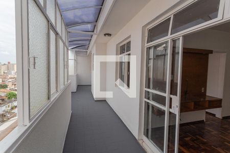 Varanda da Sala de apartamento para alugar com 2 quartos, 130m² em Santa Tereza, Belo Horizonte