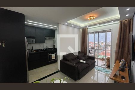 Sala - Sala de Jantar de apartamento à venda com 2 quartos, 50m² em Vila Curuçá, Santo André