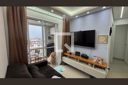 Sala - Sala de Jantar de apartamento à venda com 2 quartos, 50m² em Vila Curuçá, Santo André