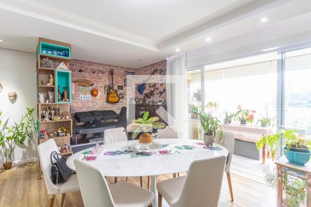 Sala  de apartamento à venda com 3 quartos, 114m² em Centro, Diadema