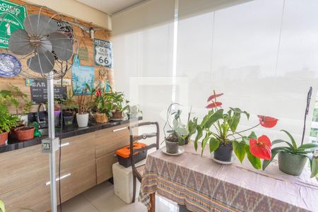 Varanda da sala de apartamento à venda com 3 quartos, 114m² em Centro, Diadema