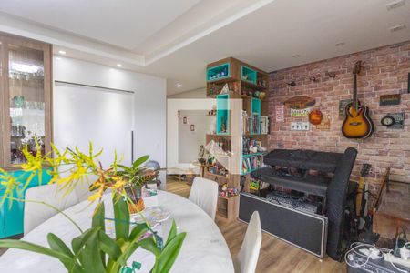 Sala  de apartamento à venda com 3 quartos, 114m² em Centro, Diadema