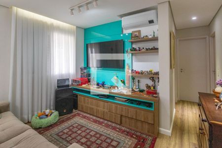 Sala  de apartamento à venda com 3 quartos, 114m² em Centro, Diadema