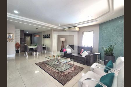 Sala  de apartamento à venda com 3 quartos, 195m² em Recreio dos Bandeirantes, Rio de Janeiro