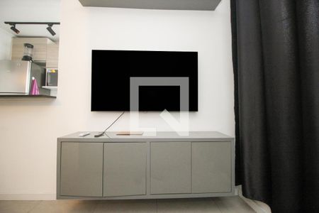 Sala de apartamento para alugar com 2 quartos, 45m² em Parque Sao Vicente, Santo André