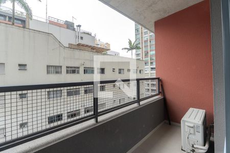 Sacada de kitnet/studio para alugar com 1 quarto, 26m² em Consolação, São Paulo