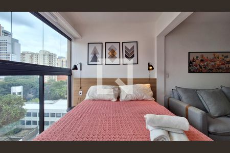 Quarto  de apartamento à venda com 1 quarto, 25m² em Pompeia, São Paulo