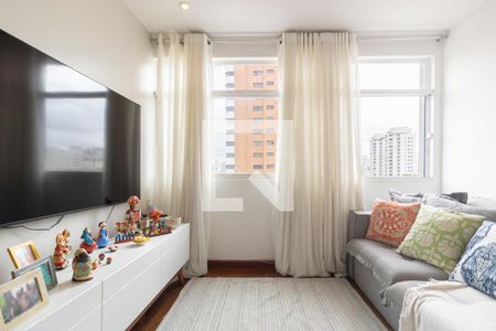 Sala de apartamento para alugar com 2 quartos, 55m² em Vila Uberabinha, São Paulo