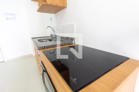 Sala e Cozinha de apartamento à venda com 1 quarto, 28m² em Tatuapé, São Paulo