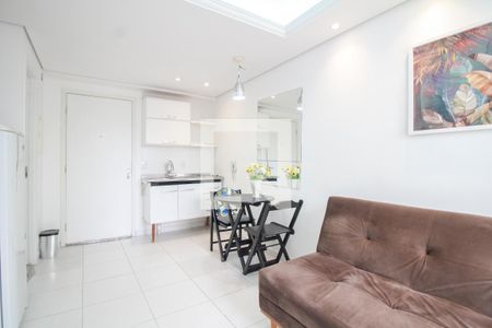 Sala/Cozinha de apartamento à venda com 1 quarto, 32m² em Belém, São Paulo