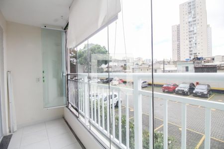 Varanda de apartamento à venda com 1 quarto, 32m² em Belém, São Paulo