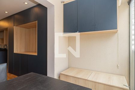 Varanda do Quarto de kitnet/studio para alugar com 1 quarto, 24m² em Consolação, São Paulo