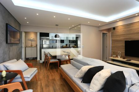 sala de apartamento à venda com 2 quartos, 69m² em Vila Andrade, São Paulo