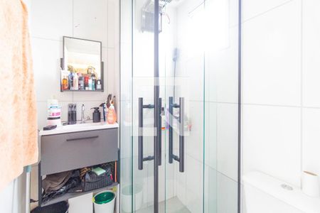 Banheiro de apartamento para alugar com 1 quarto, 25m² em Santa Cecilia, São Paulo