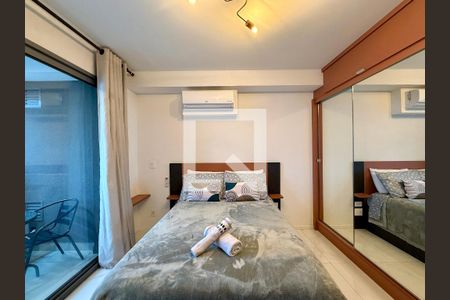 Quarto  de kitnet/studio para alugar com 1 quarto, 24m² em Santo Amaro, São Paulo