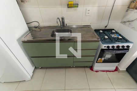 Sala/Cozinha de apartamento para alugar com 1 quarto, 26m² em Brás, São Paulo