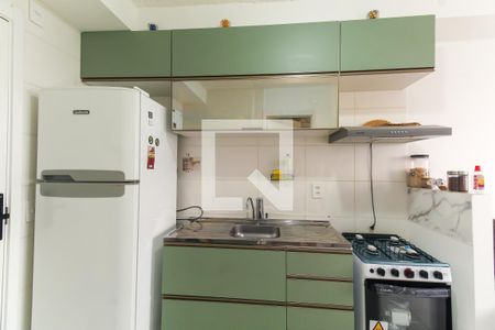 Sala/Cozinha de apartamento para alugar com 1 quarto, 26m² em Brás, São Paulo