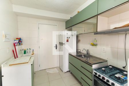 Sala/Cozinha de apartamento para alugar com 1 quarto, 26m² em Brás, São Paulo